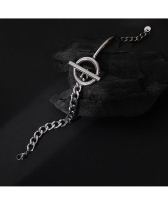 Women's The Interlock-Bar Chain Bracelet - Metallic Silver