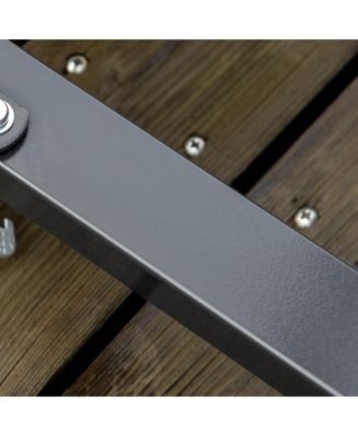 Pool Float Storage with Wheels, Pool Caddy, Dark