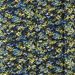 Deep sea navy abstract floral
