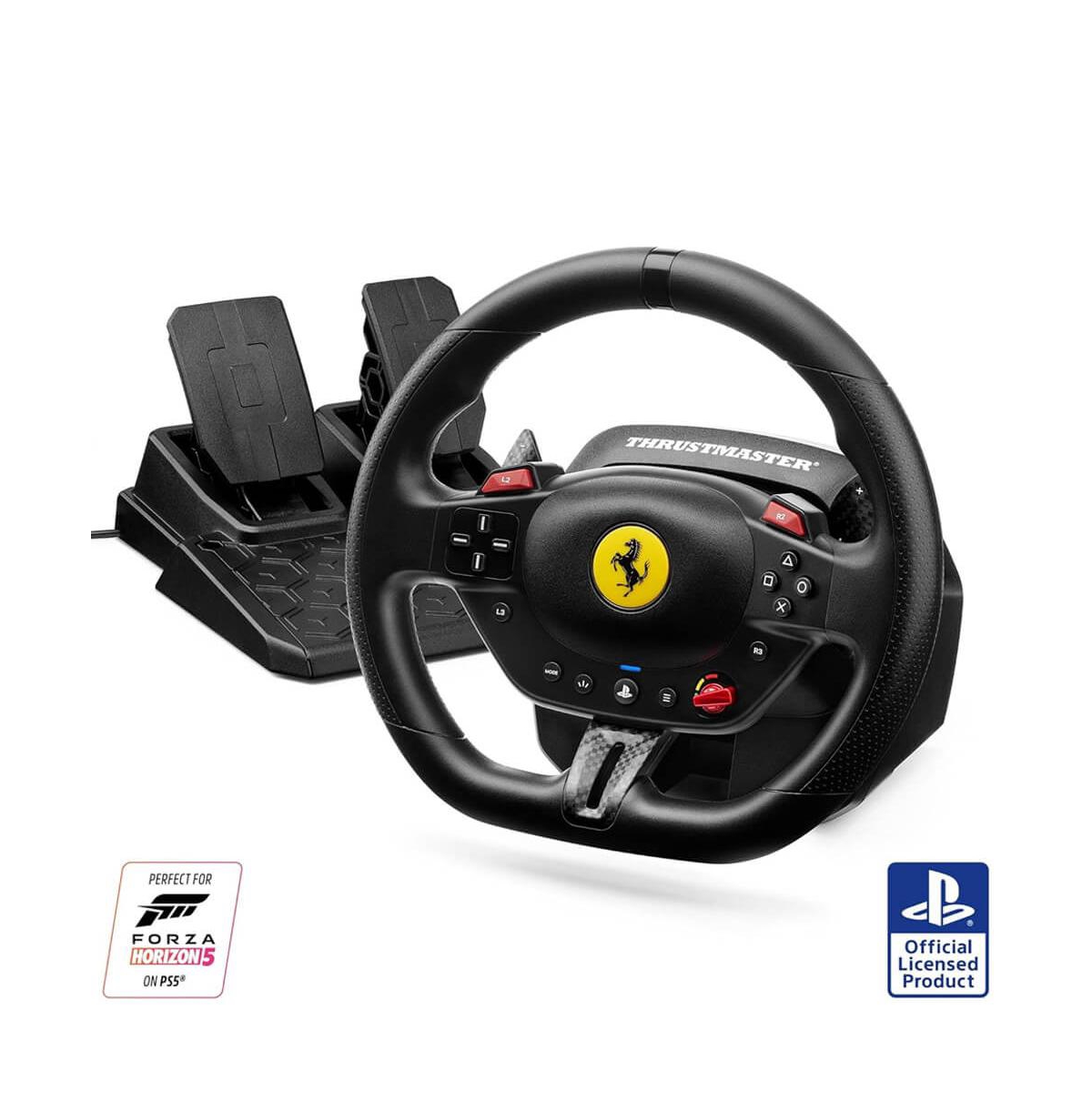 Thrustmaster Ferrari 296 Gtb Racing Wheel and Pedal Set for PS4 PS5 and Pc