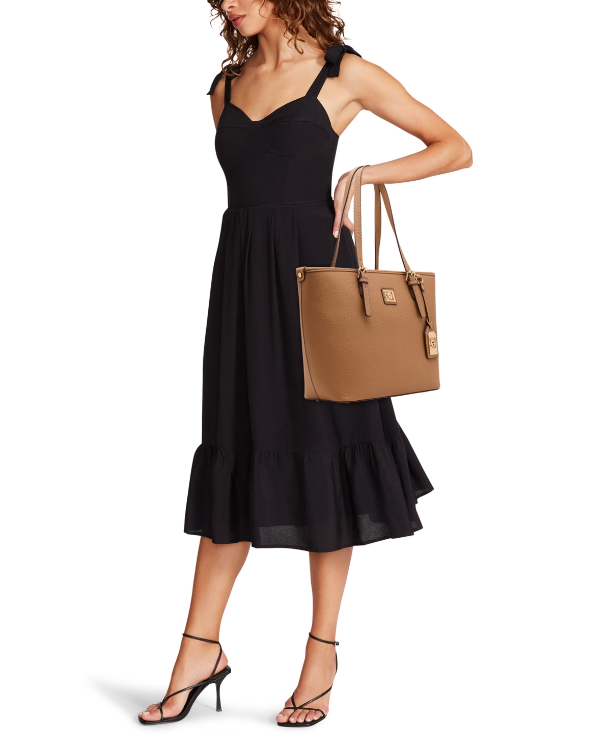 Anne Klein Carry All Large Perfect Tote Bag In Brown