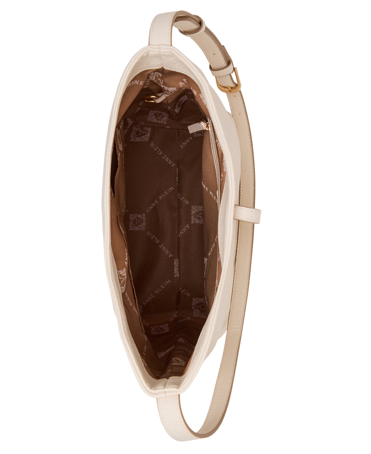 Anne Klein Convertible Strap Medium Tote Bag In White