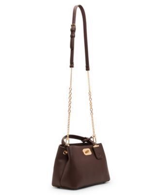 Small Oval Turn lock Top Handle with Convertible Strap