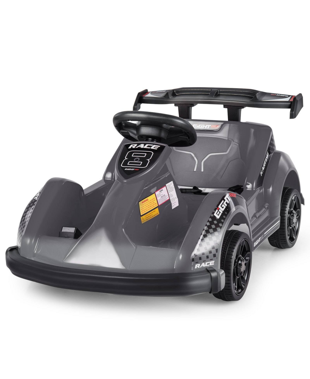 Givimo 6V Kids Ride On Go Cart with Remote Control and Safety Belt