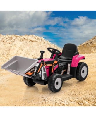 Kids Ride on Excavator with Adjustable Arm and Bucket