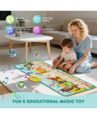 Kids Musical Mat Indoor Outdoor Animal Farm Piano