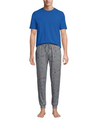 Men's Knit Jersey Pajama Sleep Set