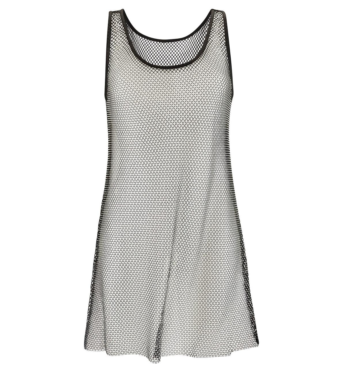 Lascana Women's Rhinestone Mesh Negligee