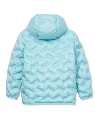 Girls Water Resistant Seamless Quilt Insulated Jacket