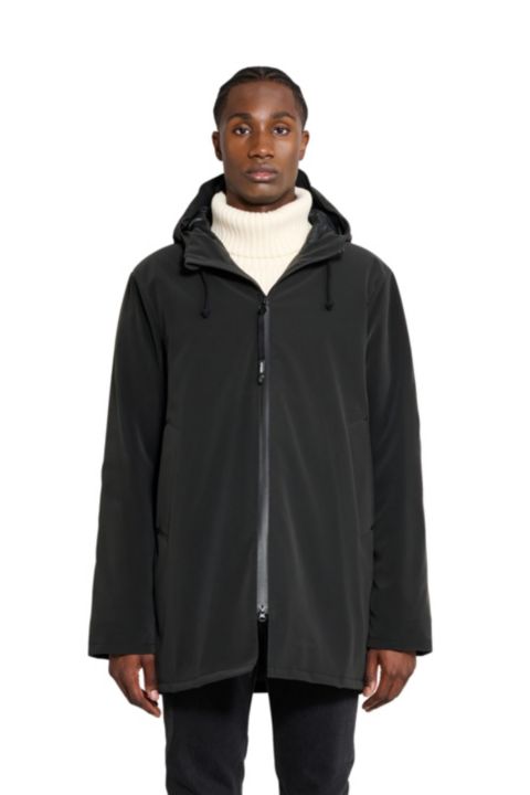 Мужское пальто Stutterheim Stockholm Matte Winter, цвет: Чёрный