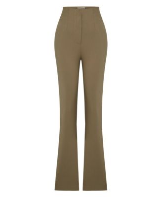 Women's Cotton Flared Skinny Pant