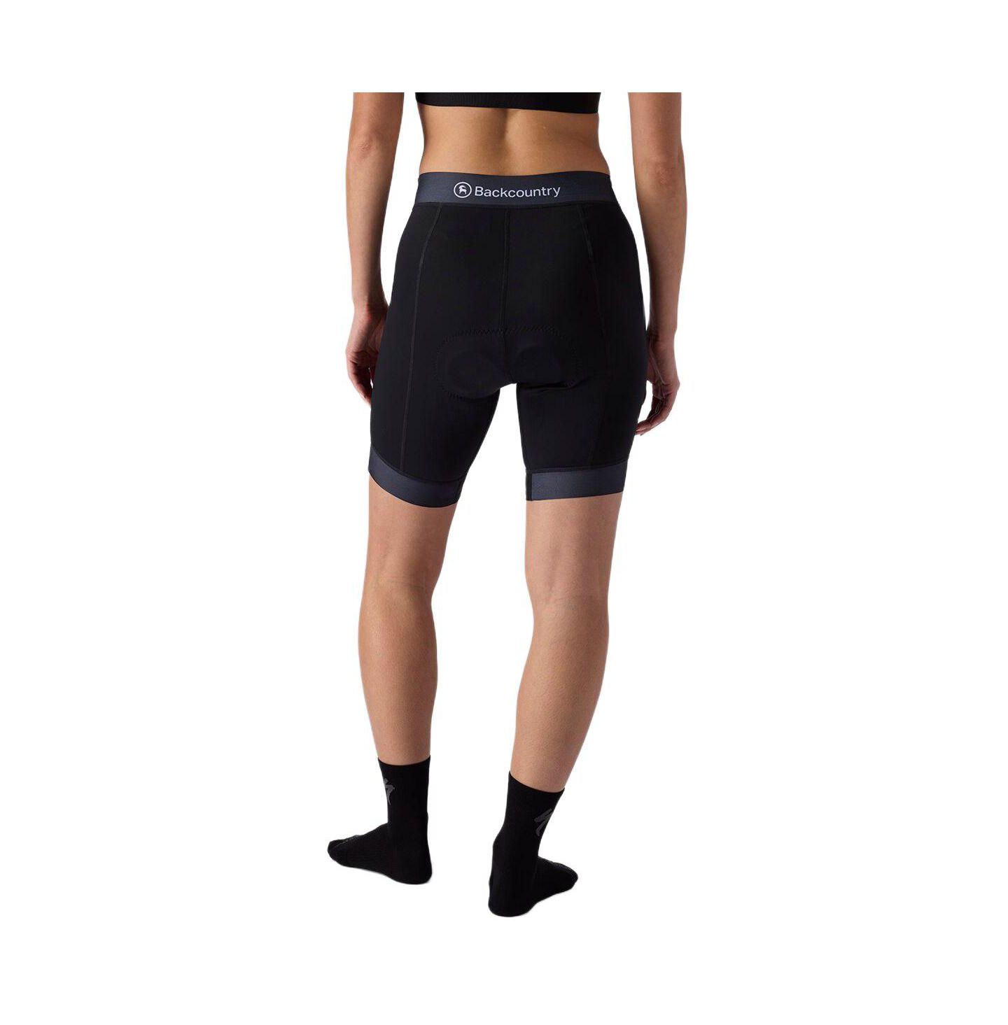 Женские шорты Backcountry Bike Short Shorts Liners, цвет: Чёрный — фото 2