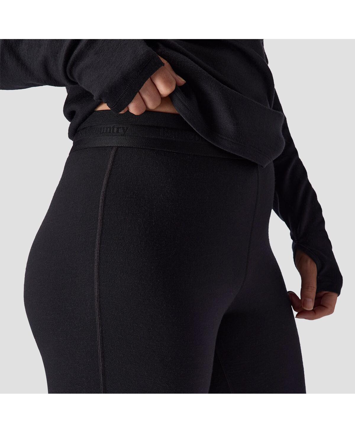 Backcountry Women's Cedars Rws Merino Mid-Wt Baselayer Bottom Midweight Long Underwear Bottoms
