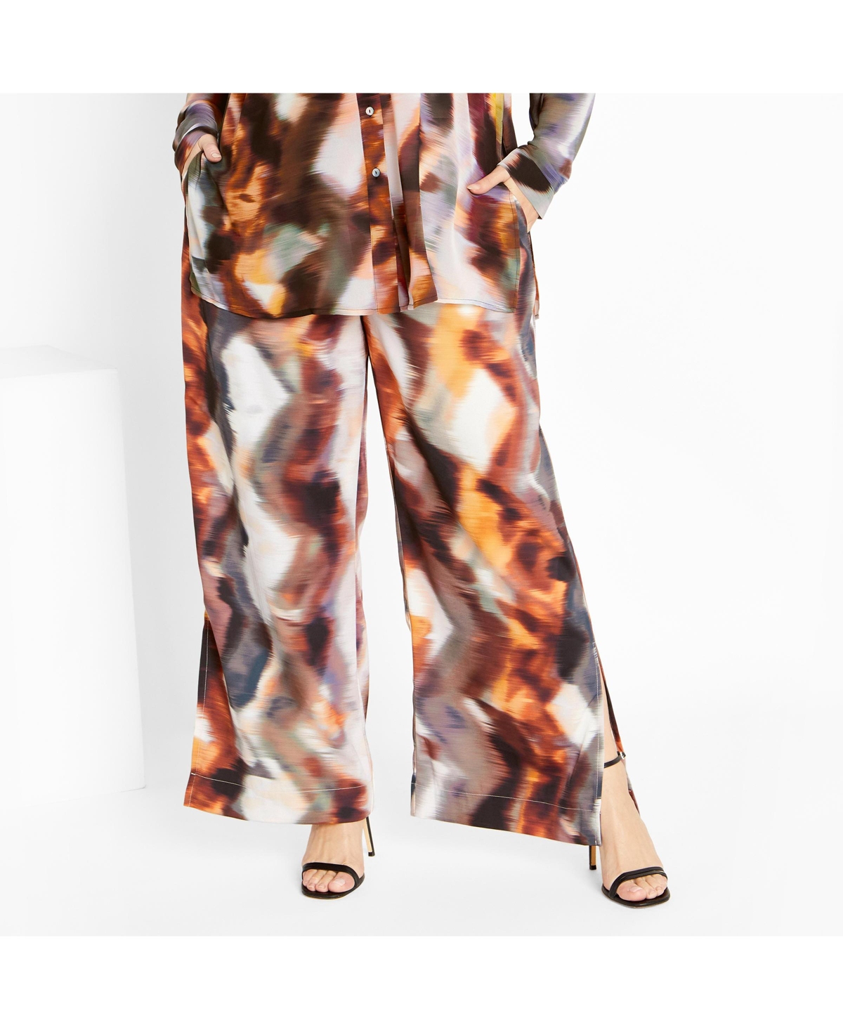 City Chic Women's Miranda Print Pant