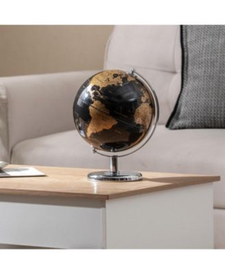8" World Globe Modern Decorative Tabletop Earth Globe