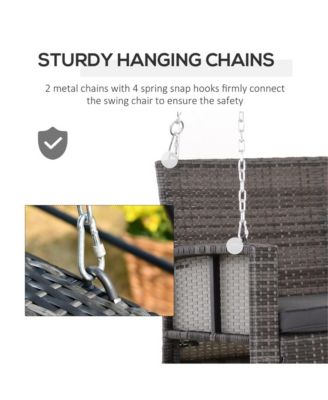 Outdoor Patio Swing for Garden, Deck, or Porch Seating
