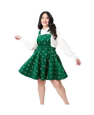 Plus Size Brionne Pinafore Skirt