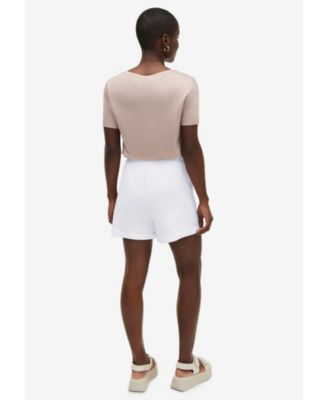 Women's French Terry Drawstring Shorts