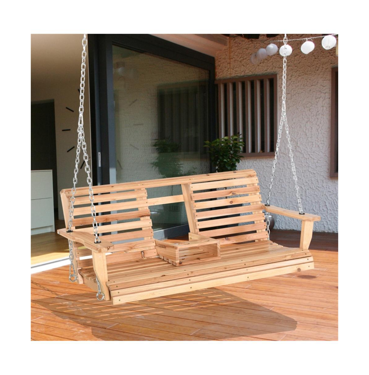 Slickblue Stylish Patio Swing Chair for Balcony or Garden Use