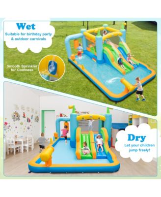 Giant Inflatable Water Slide for Kids Aged 3-10 Years (without Blower)