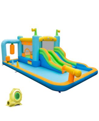 Giant Inflatable Water Slide for Kids Aged 3-10 Years (without Blower)