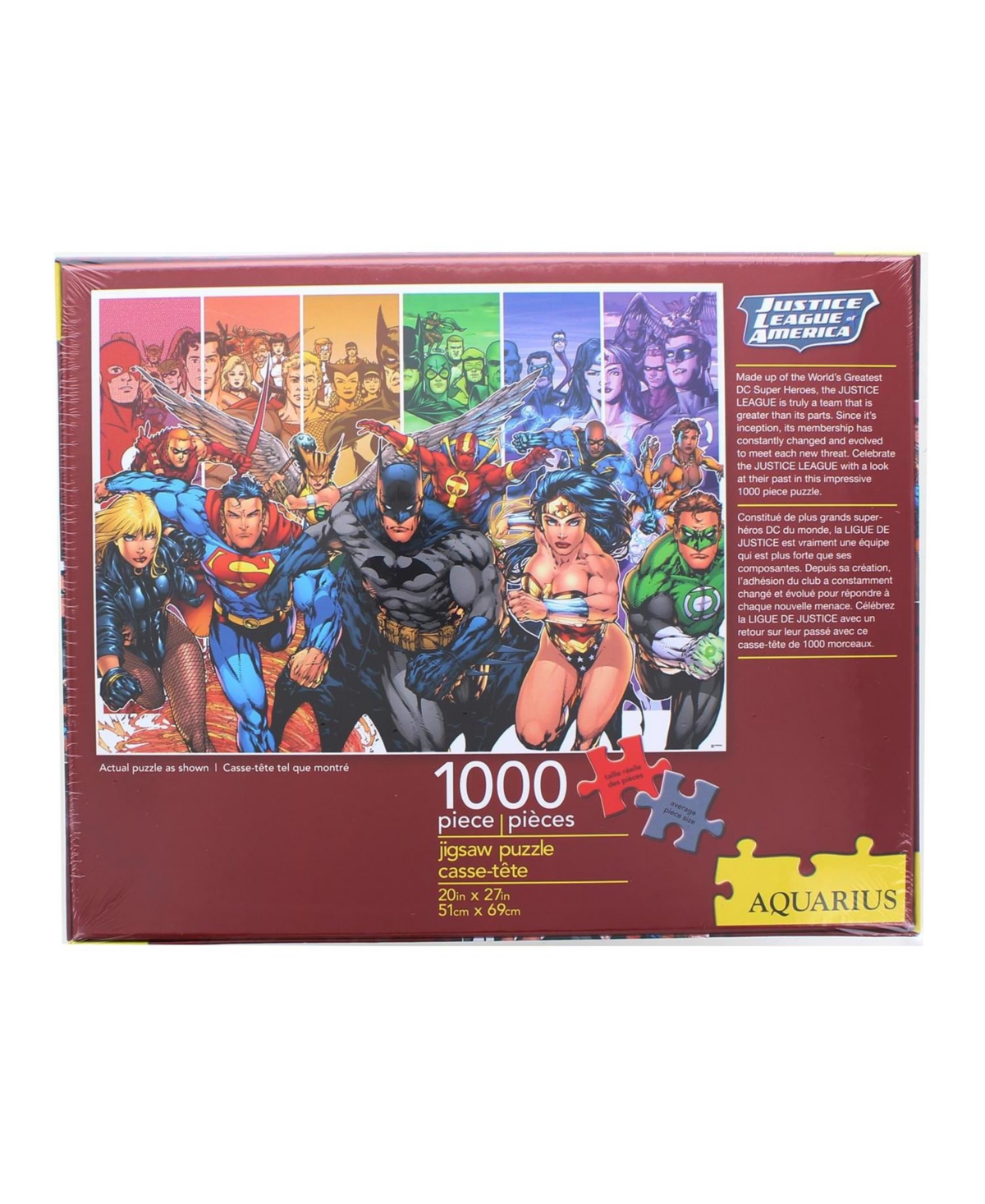 Nmr DistributionDC Comics Justice League 1000 Piece Jigsaw Puzzle