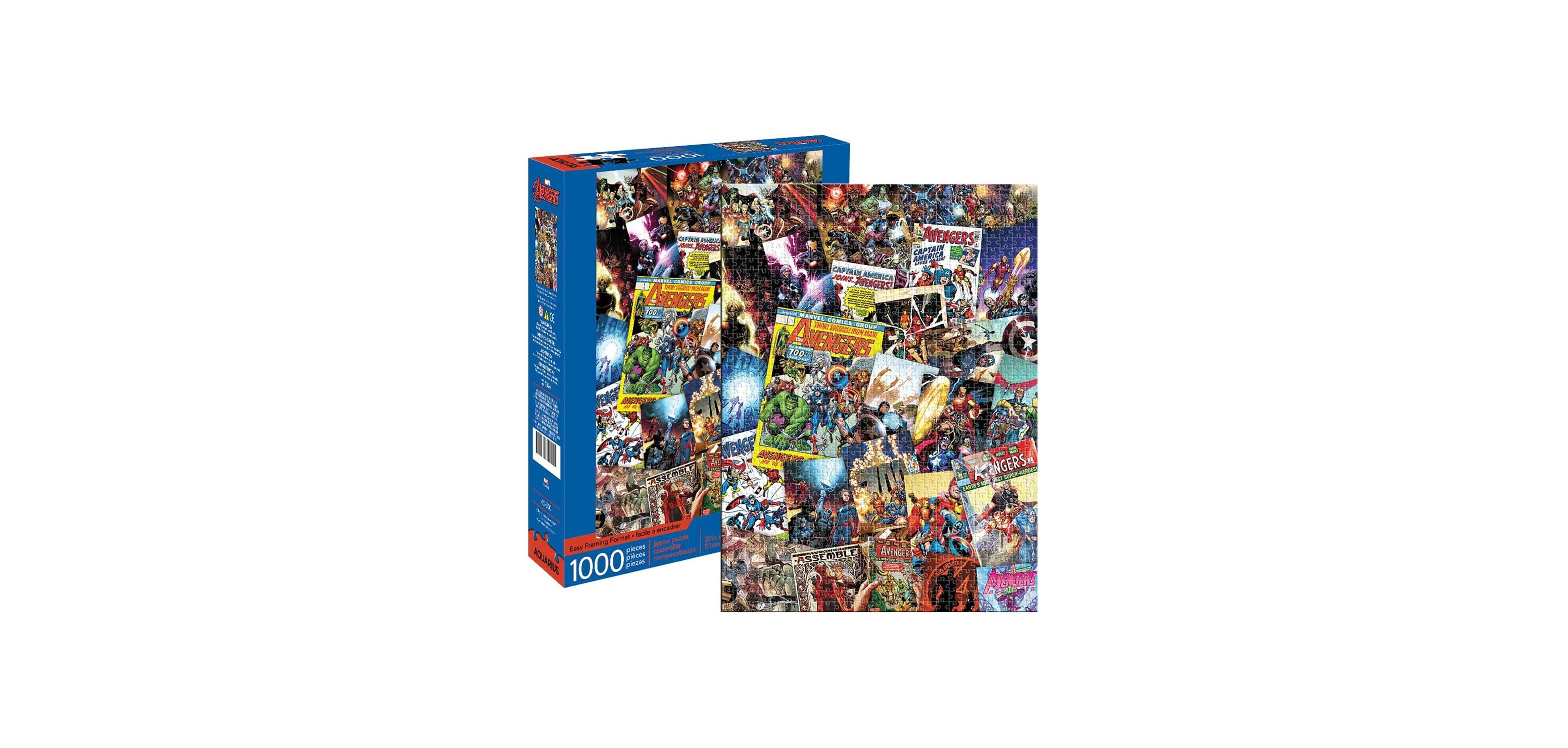 Nmr Distribution Marvel Avengers Comic Collage 1000 Piece Jigsaw Puzzle