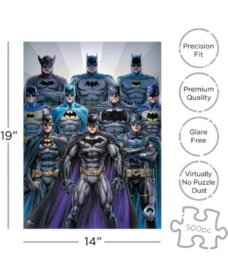 DC Comics Batman Batsuits 500 Piece Jigsaw Puzzle