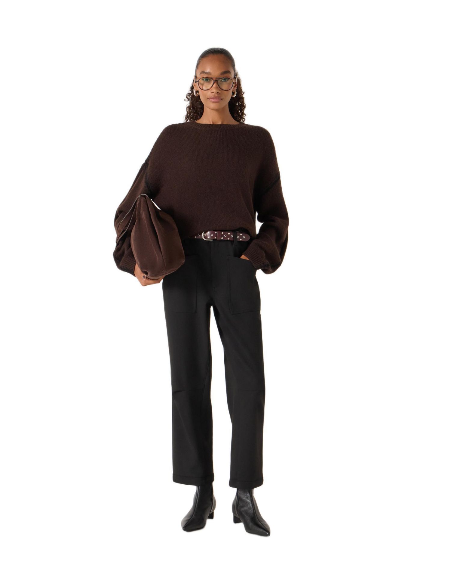 Women's Whitney Whipstitch Knitted Sweater