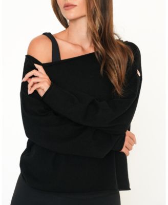 Women's Romy Off Shoulder Cashmere Sweater
