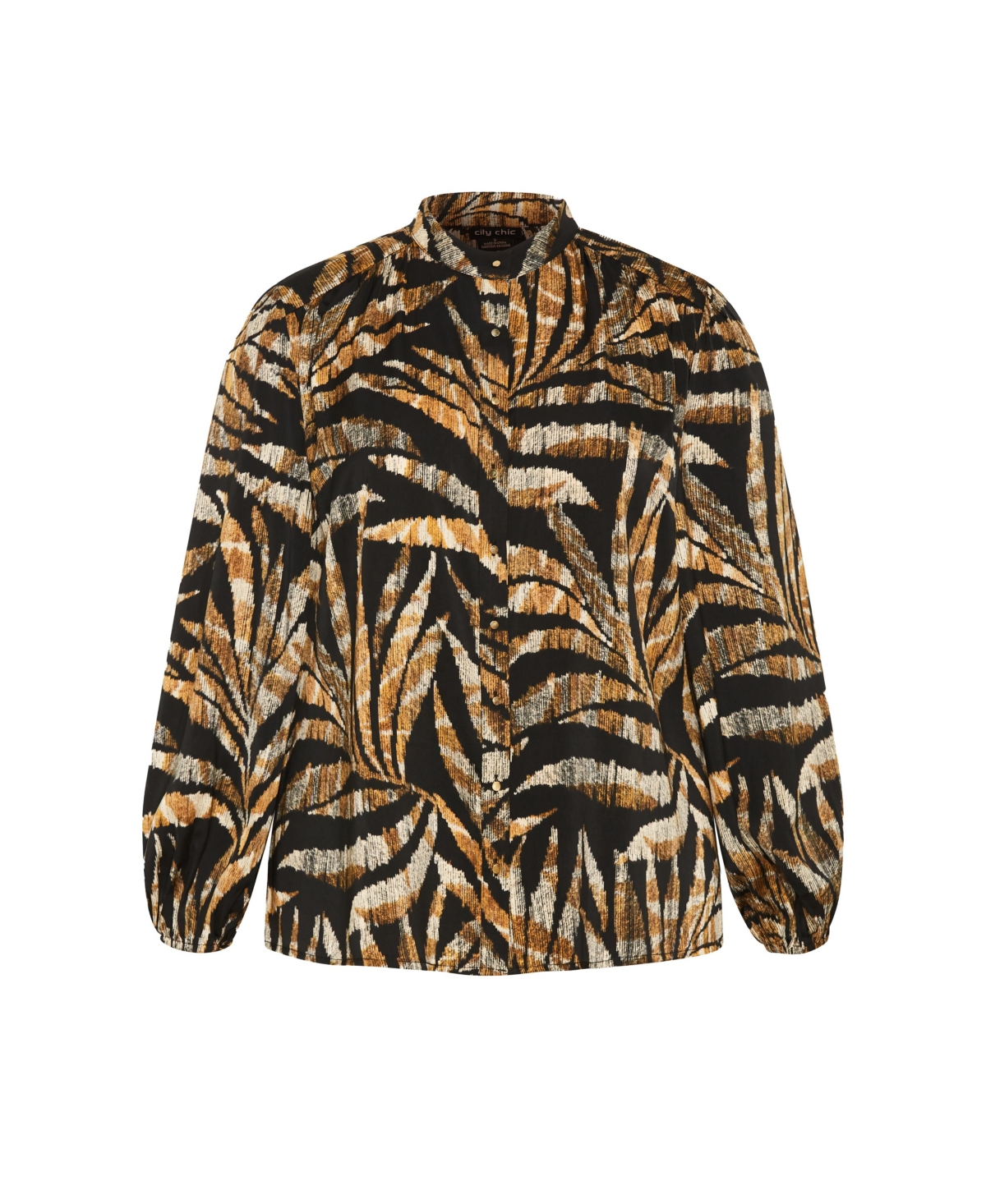 City Chic Women's Elia Print Shirt