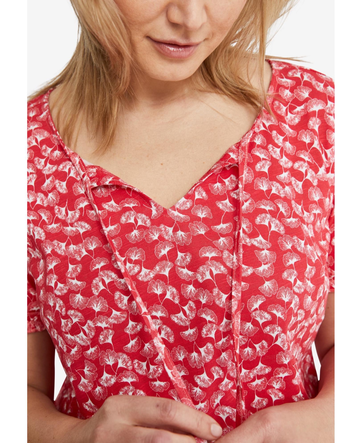 ellos Women's Keyhole Tee