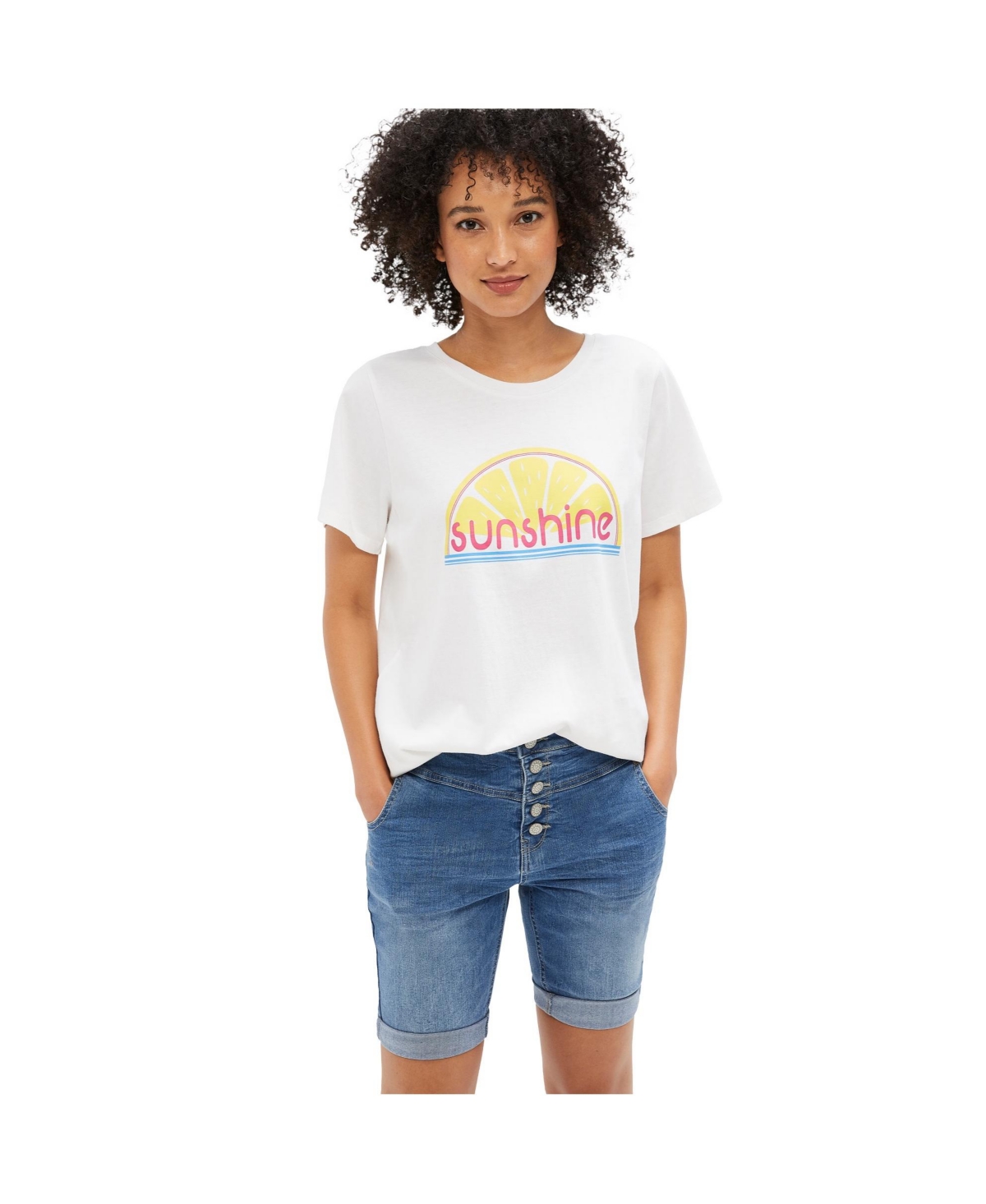 ellos Women's Sunshine Graphic Tee