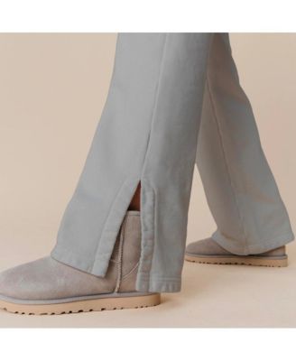 Women's Organic Cotton Teddy Flare Pant