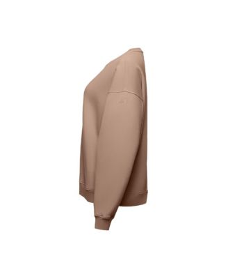 Plus Size Organic Cotton Teddy Oversized Crewneck Special