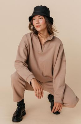 Women's Organic Cotton Teddy Polo Crew