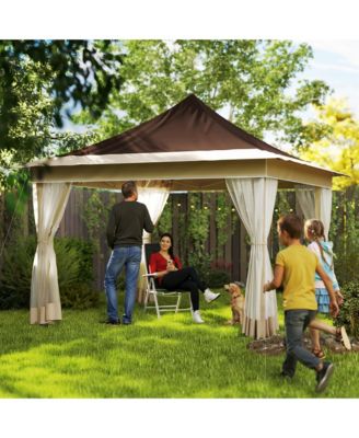 12 x 12 ft. Pop Up Canopy Tent, Inst Shelter,