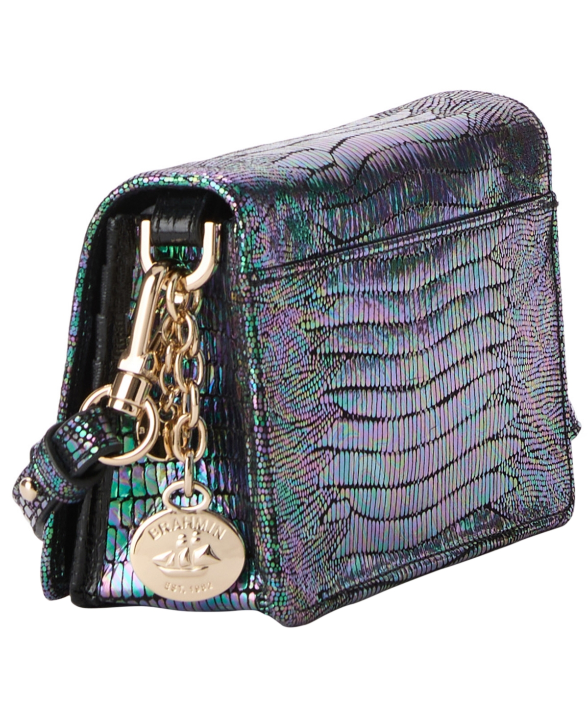 Brahmin Minuette Melbourne Mini Leather Crossbody Bag