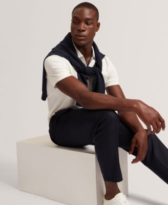 Men's Cophen Short-Sleeve T-Stitch Polo Shirt