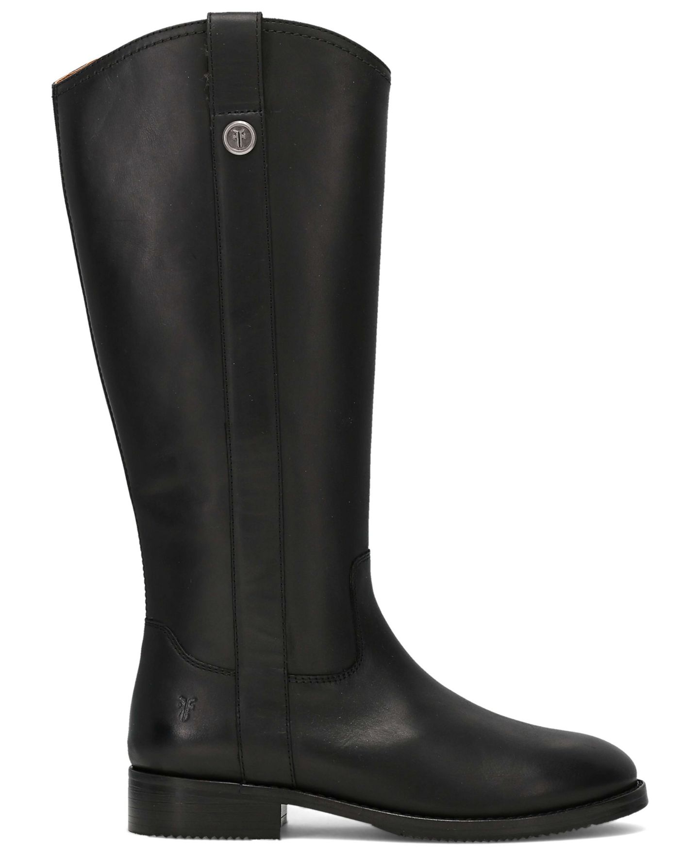 Женские ботинки Frye Melissa Western Knee High Leather, цвет: Чёрный кожаный — фото 2