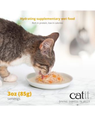 Divine Shreds in Jelly, Chicken Multipack, 12x 85g Can