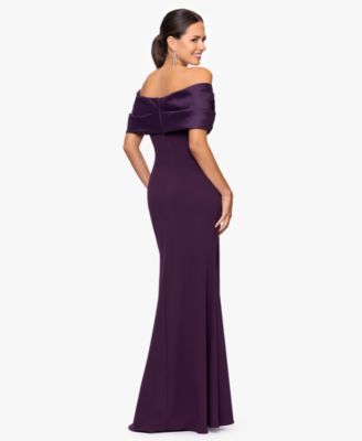 Women's Long Off-the-Shoulder Dress