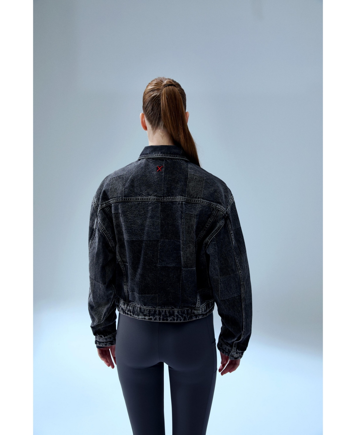 Pcfg Women's Colorblocked Denim Jacket