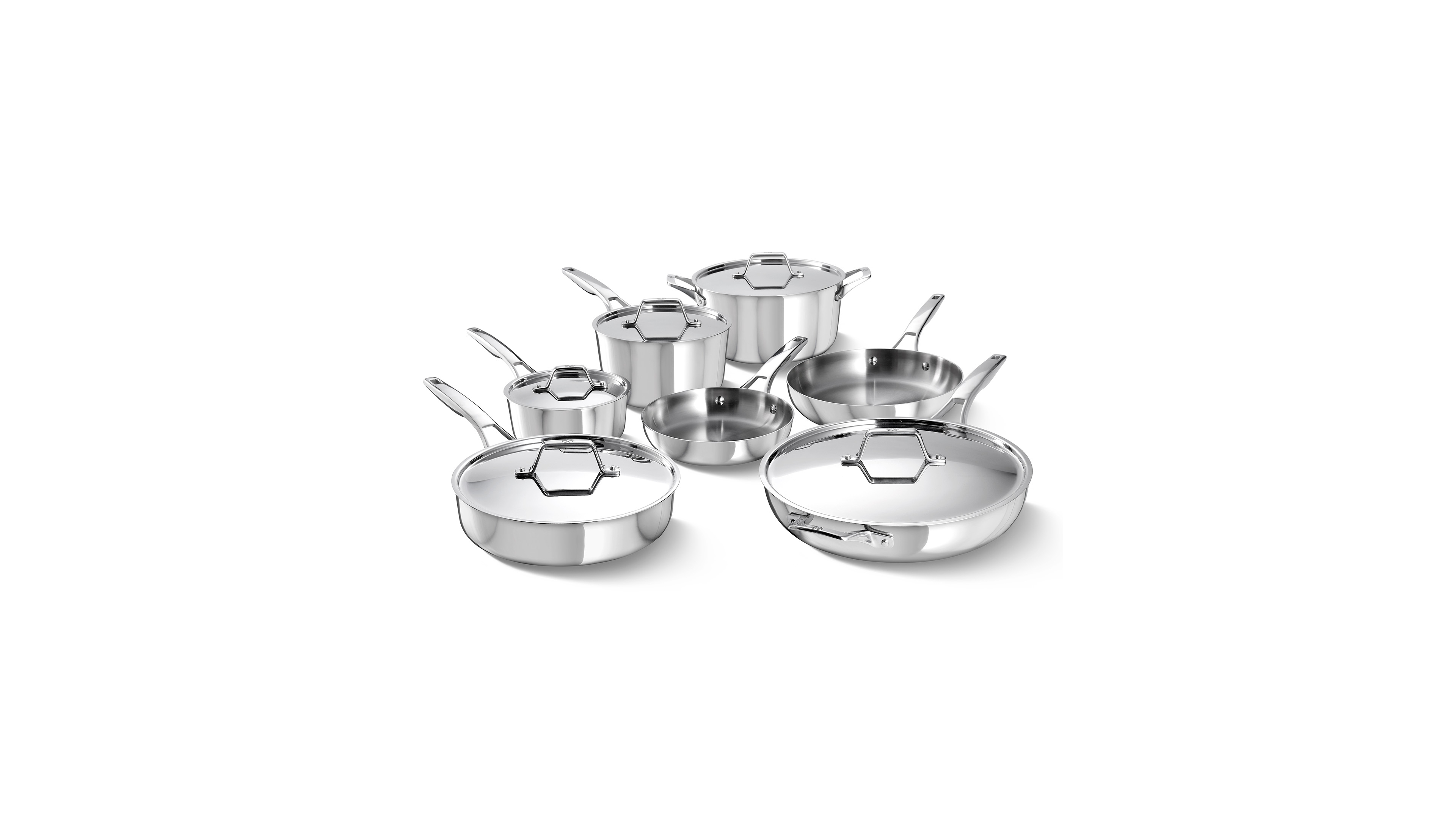Calphalon Premier Stainless Steel 12-Piece Cookware Set