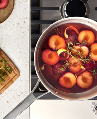 Premier Stainless Steel 4.5 Quart Chef's Pan with Lid