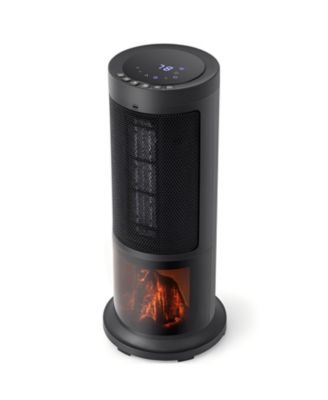 17 Inch 1500W Portable Tower Space Heater with Oscillation