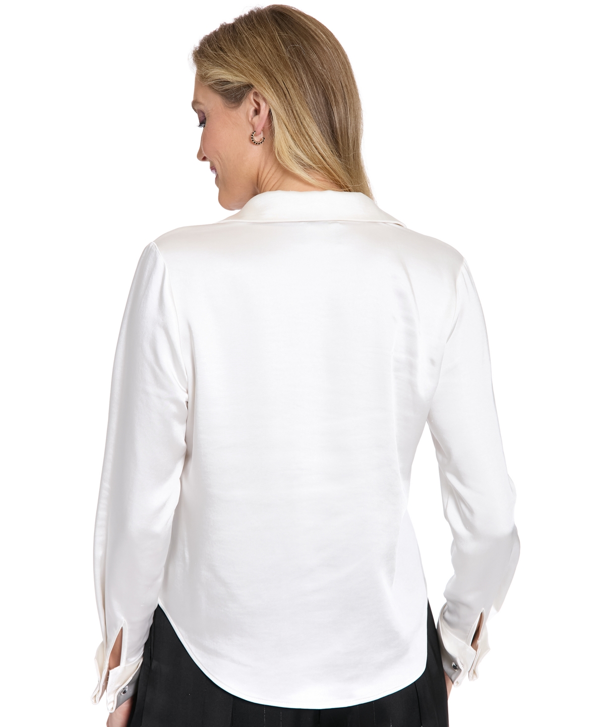 Muse Women's Long-sleeve Top In White