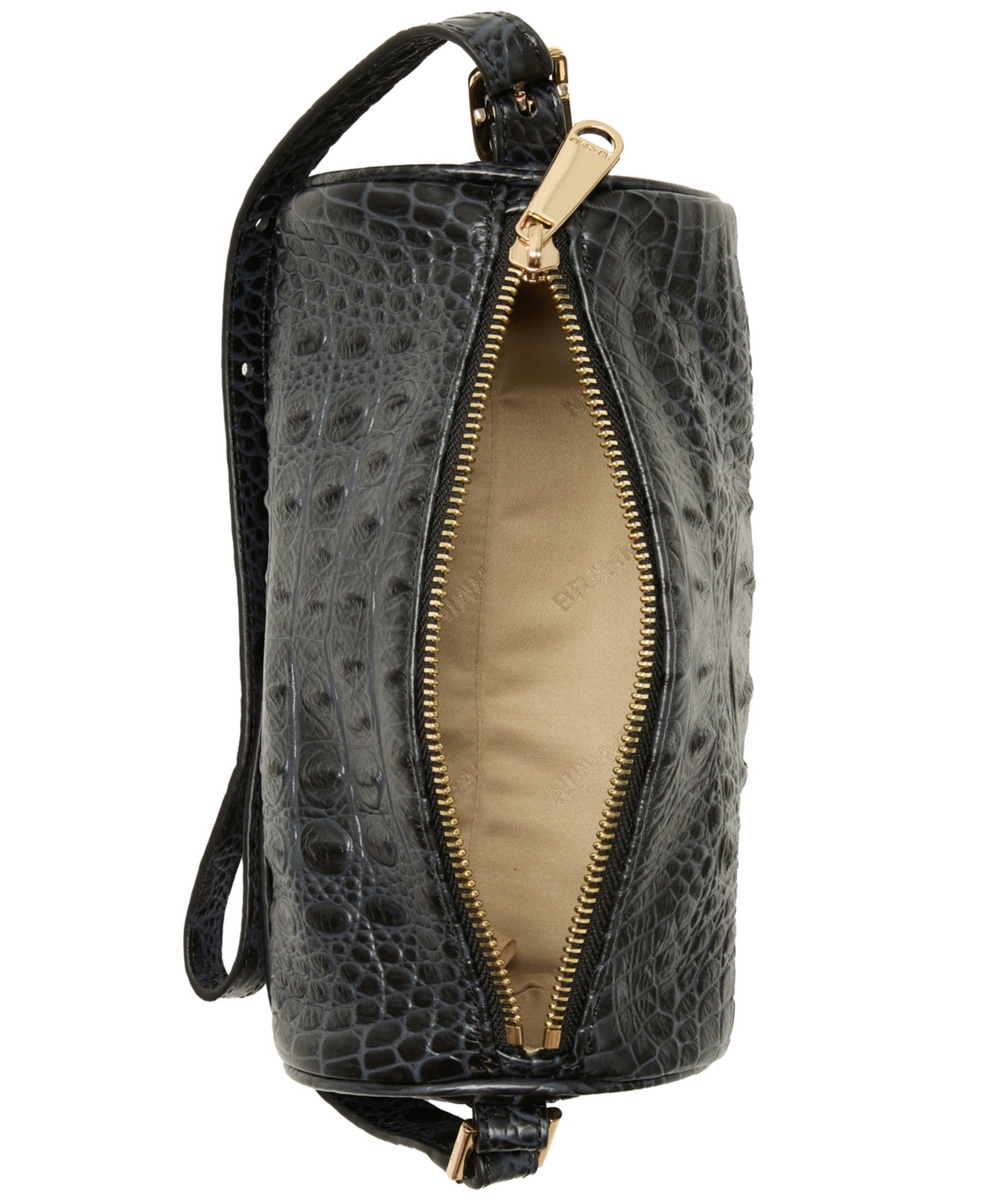 Brahmin Billie Barrel Shoulder Bag In Black
