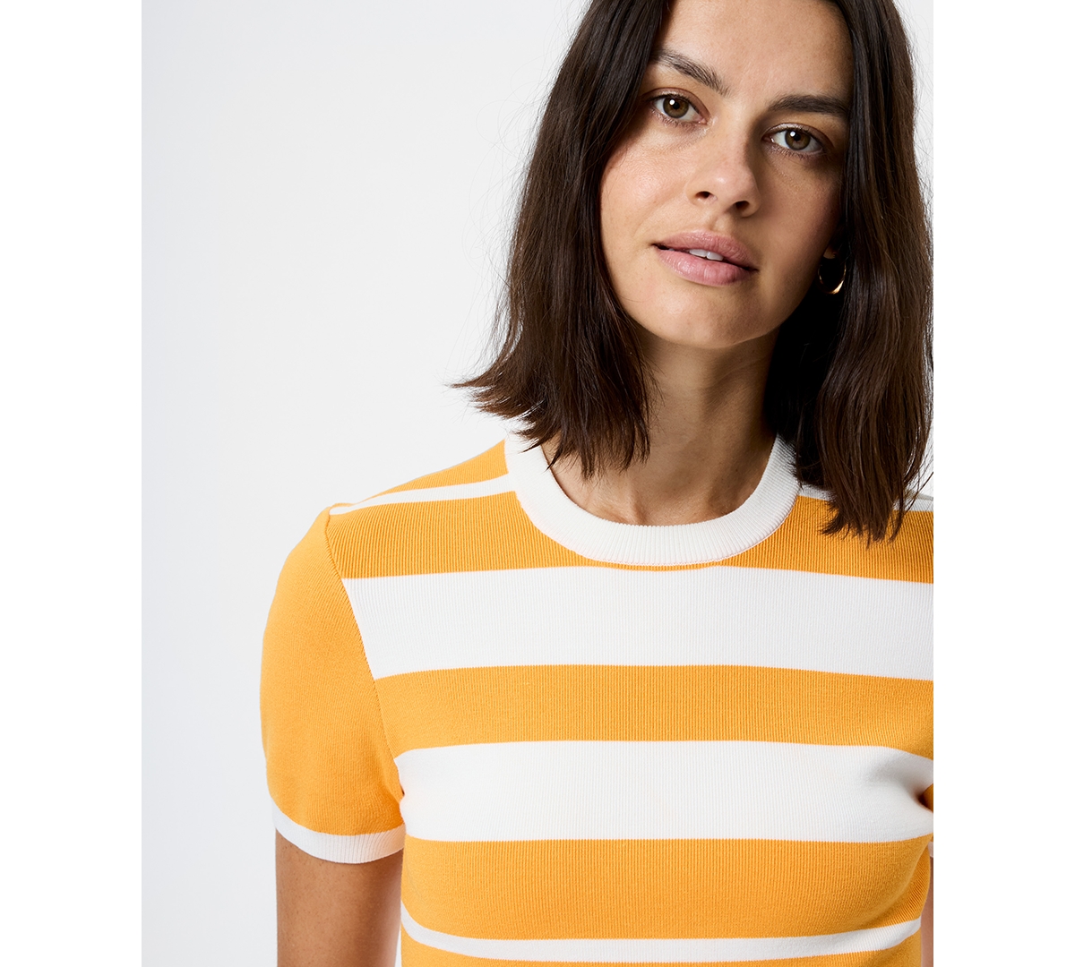 French Connection Women's Maxime Knit Striped Top