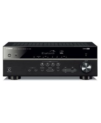 RX-V385BL 5.1 Channel AV Receiver with AudioQuest SKY 3m HDMI Cable